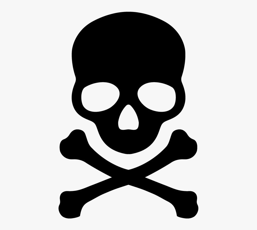 Skull Logo - Skull And Crossbones Svg File, Transparent Clipart