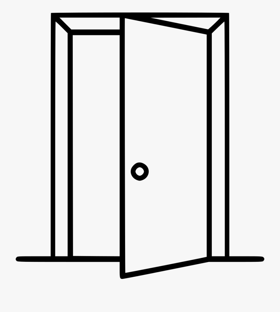 Doorway Icon, Transparent Clipart