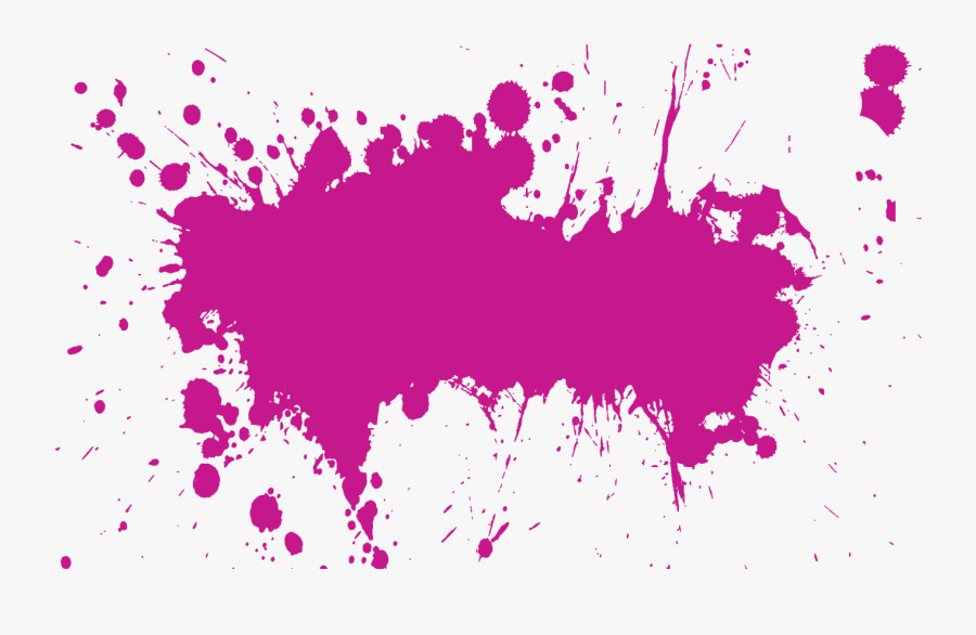 #purple #pink #paint #splatter #drip #drop #remixit - Black Splash Vector Png, Transparent Clipart