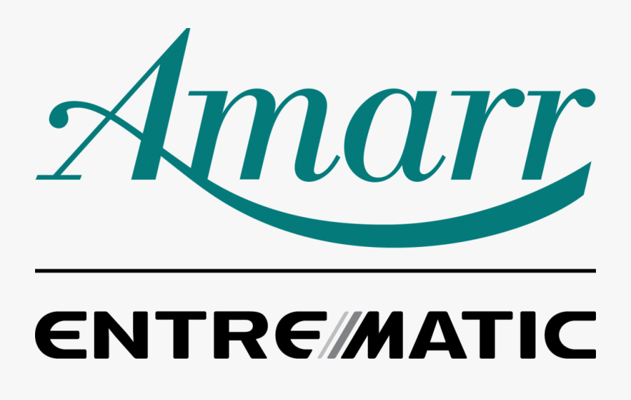 Entrematic Amarr Garage Doors Logo, Transparent Clipart