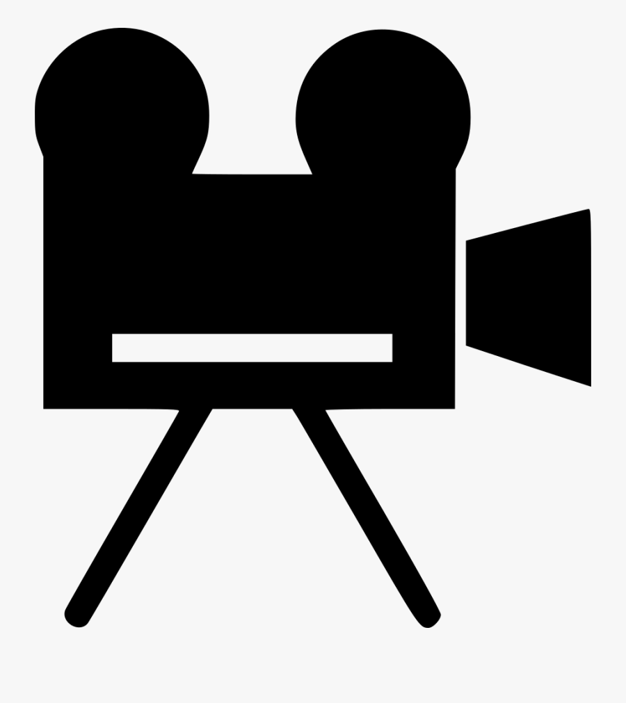 Grey Video Camera Icon Transparent - Transparent Video Silhouette, Transparent Clipart