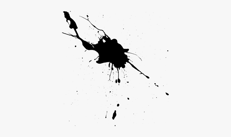 Paint, Splatter, Splash, Ink, Drop, Splattered, Drip - Paint Splatter Drip Png, Transparent Clipart