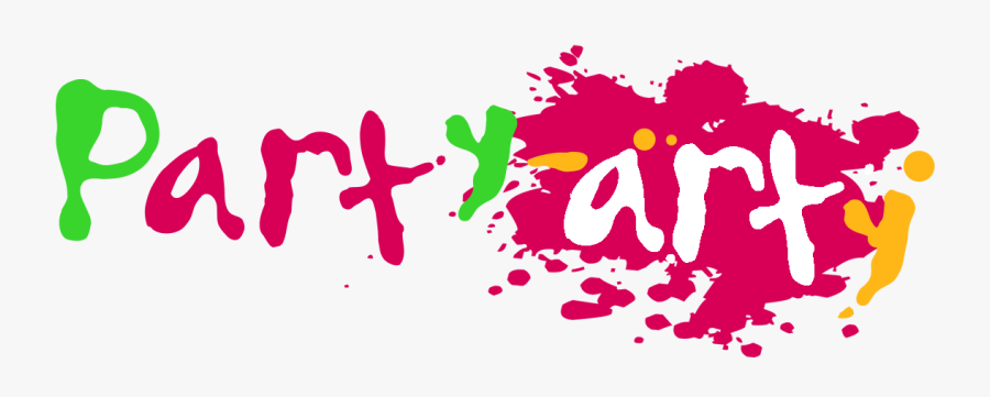 Logo - Paint Party Logo Transparent, Transparent Clipart