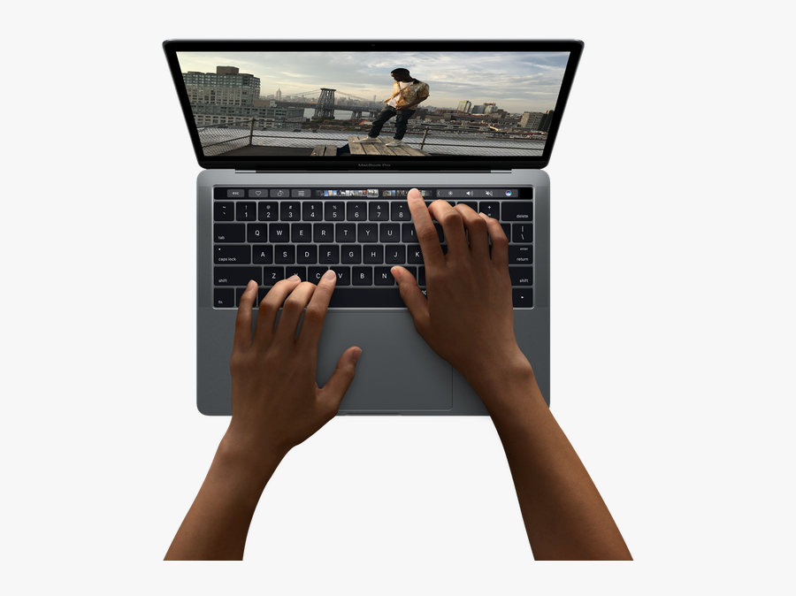 Keyboard Clipart Macbook Keyboard - Final Cut Pro X Touch Bar, Transparent Clipart