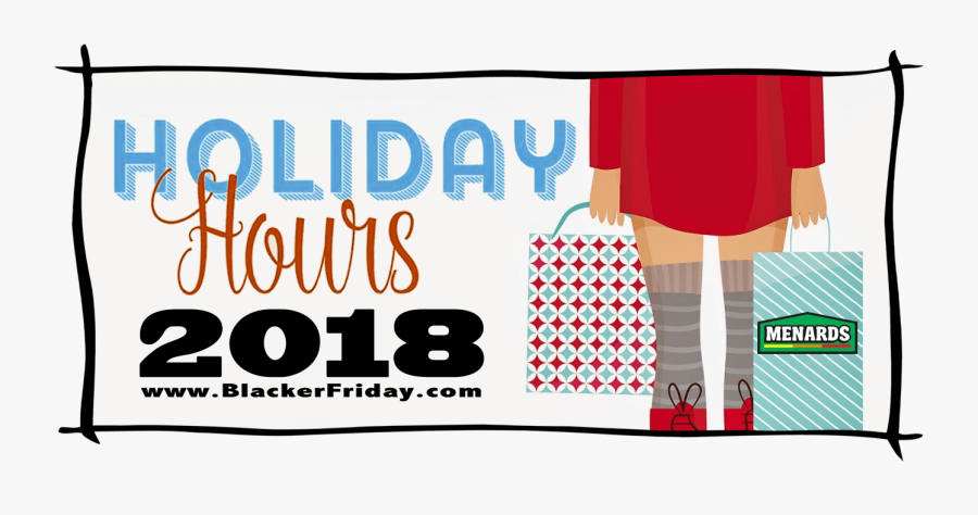 Menards Black Friday Store Hours - Black Friday, Transparent Clipart