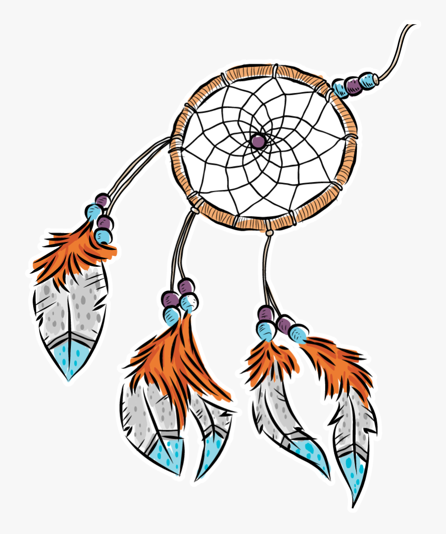 Atrapasueños Naranja Dibujo, Transparent Clipart