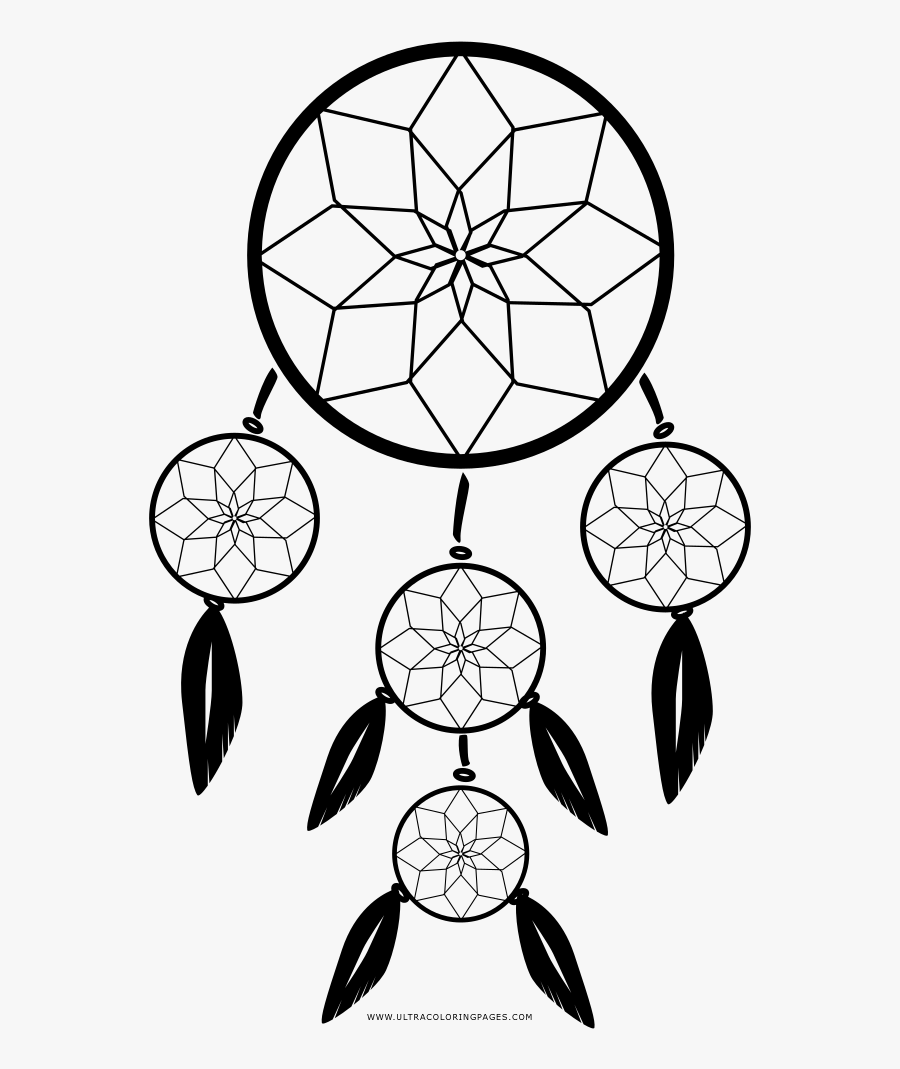 Dreamcatcher Coloring Page - Coque Pour Samsung Galaxy J5 2016 Message, Transparent Clipart