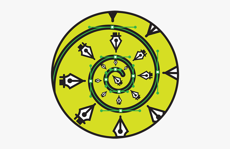 "pen Tool Hypnosis - Circle, Transparent Clipart