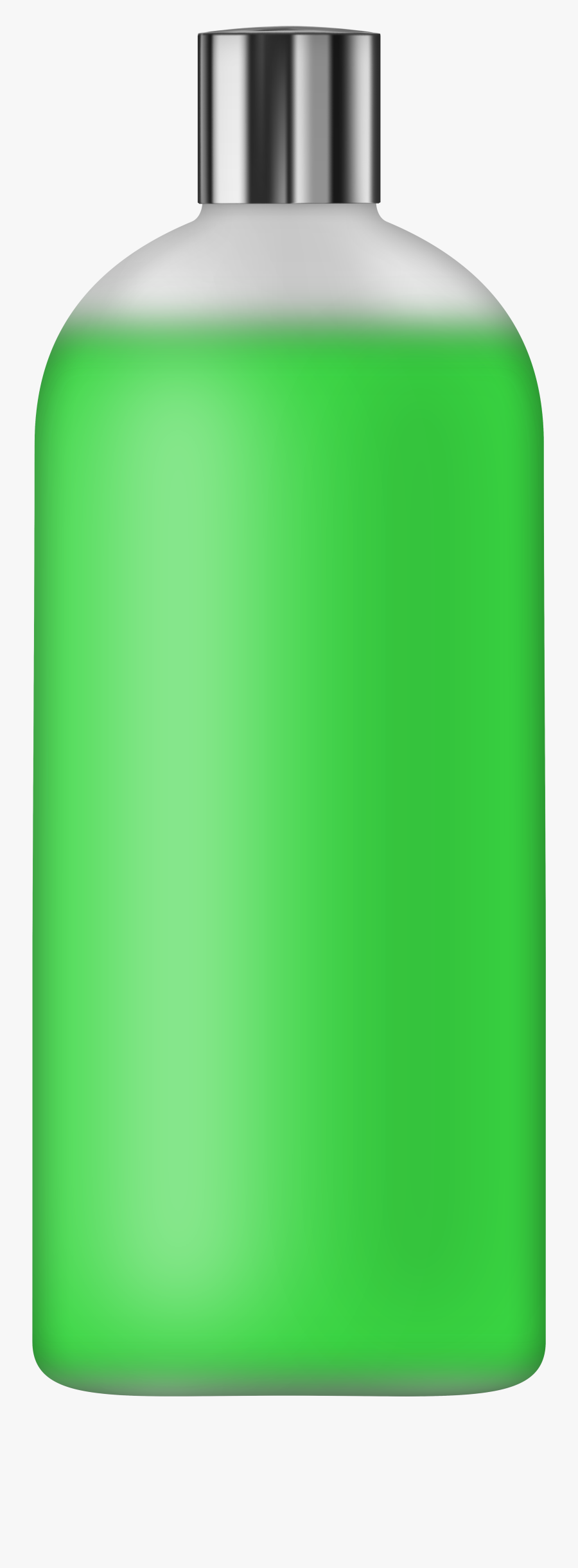 Liquid Soap Green Png Clip Art - Plastic, Transparent Clipart