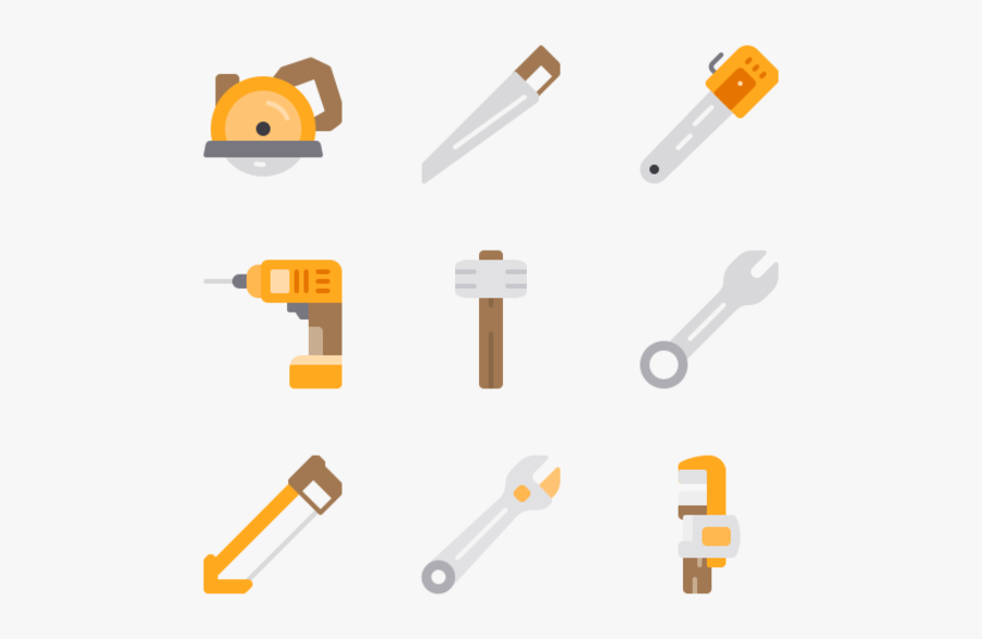 Work Tools, Transparent Clipart