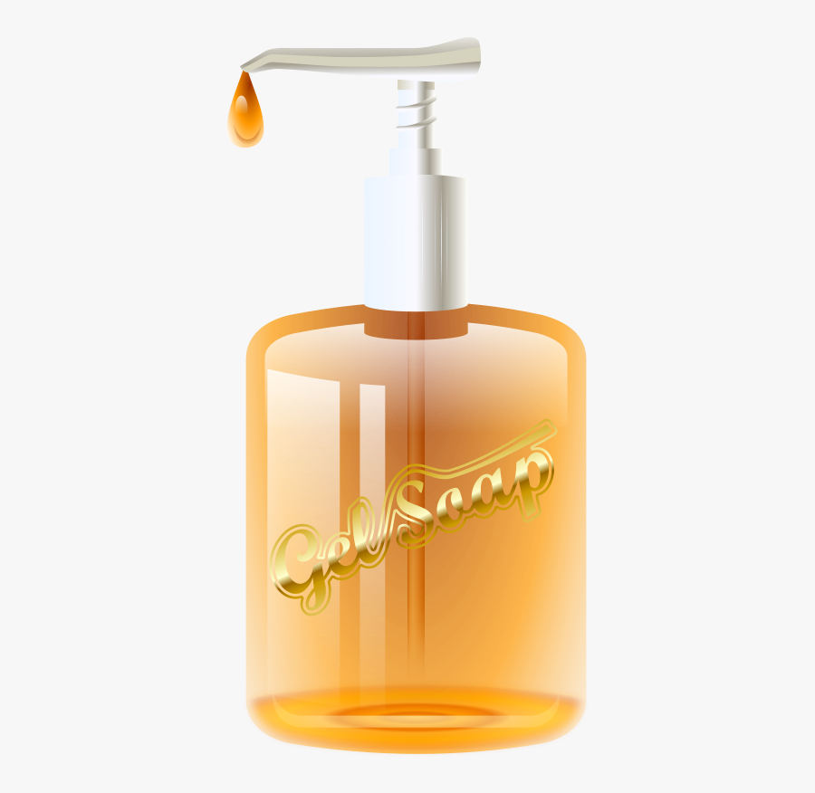 Gel Soap Dispenser - Gel Soap, Transparent Clipart