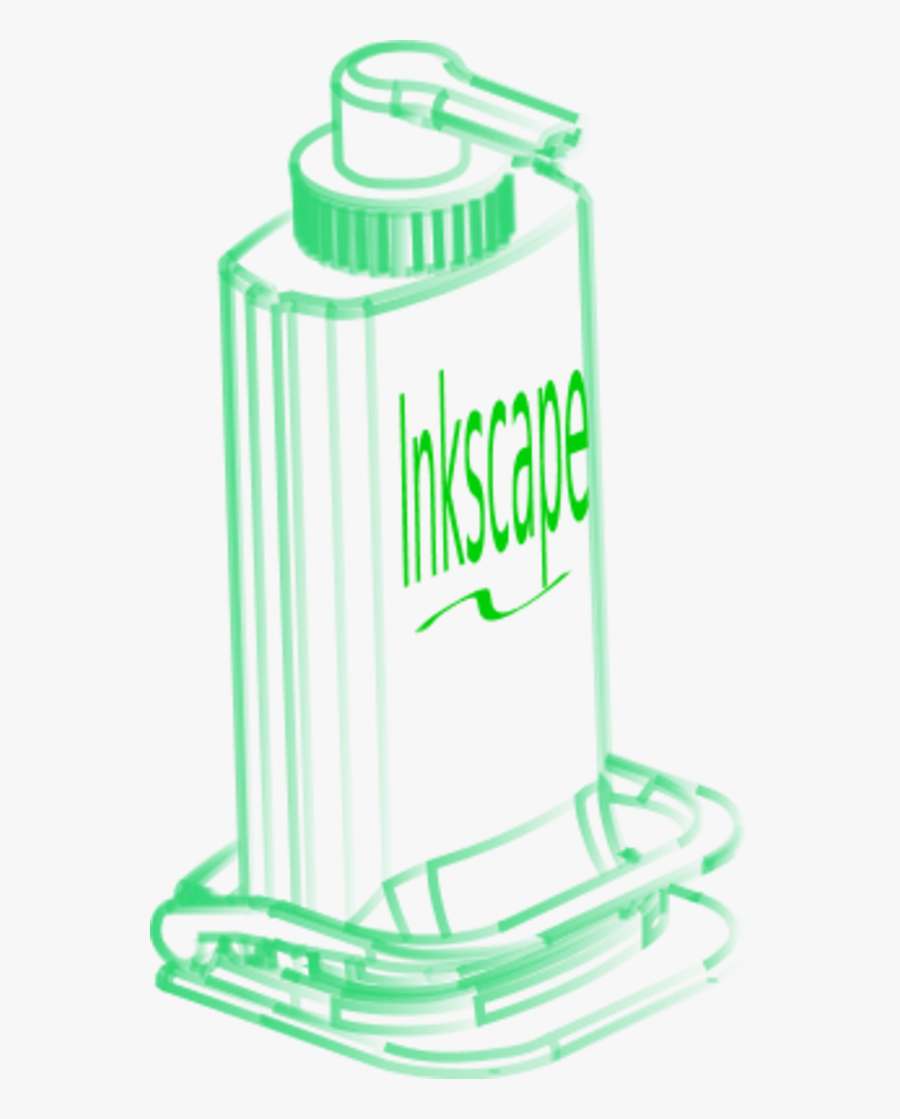 Inkscape Soap Dispenser - صورة صابون سائل للتلوين, Transparent Clipart