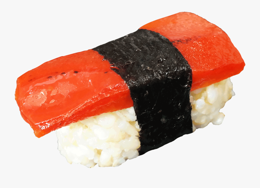 Red Pepper Brown Rice Nigiri - Gim, Transparent Clipart