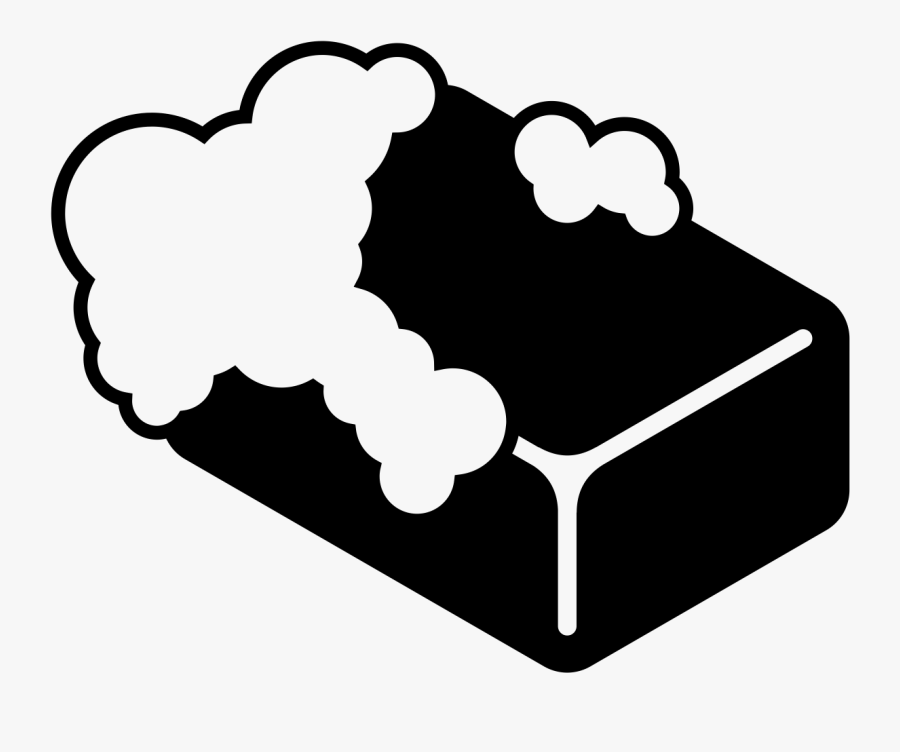 Icons Png Vector Free - Soap Png Black And White, Transparent Clipart