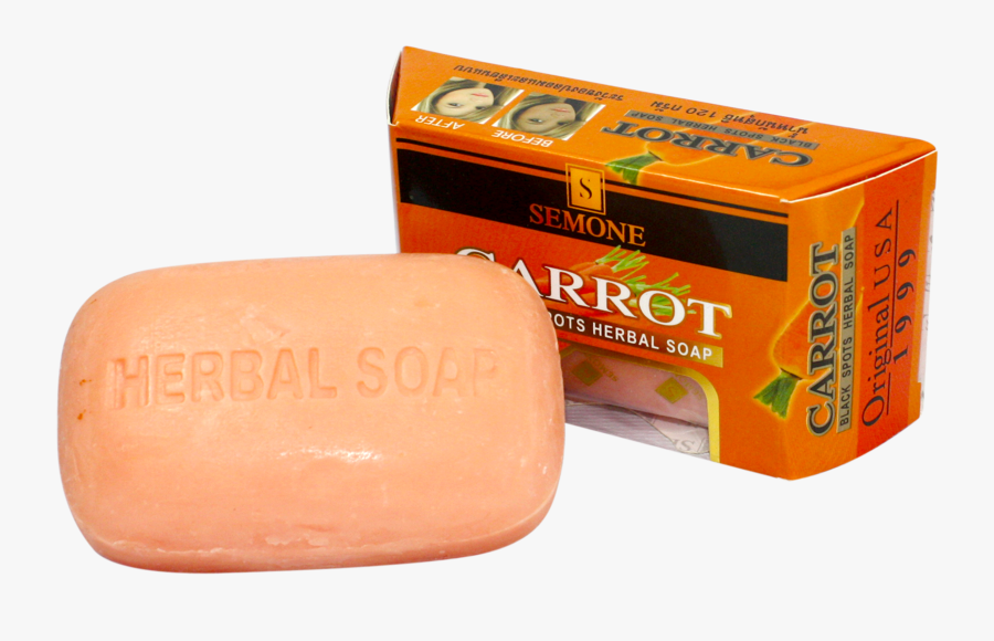 Papaya Black Spots Herbal Soap, Transparent Clipart