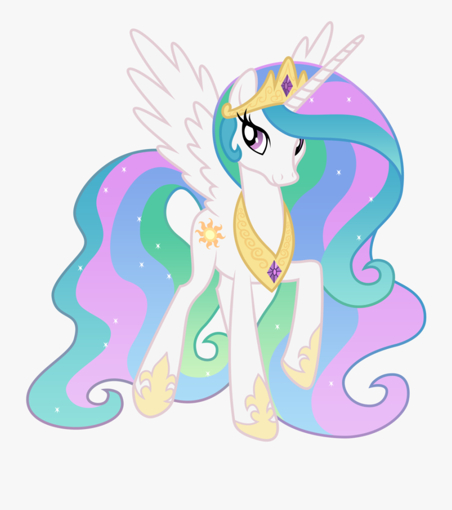 Pony Clipart For Printable To - My Little Pony Princess Celestia, Transparent Clipart