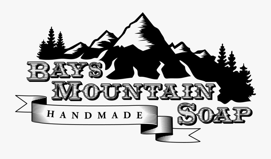 Handmade Mountain Logo, Transparent Clipart