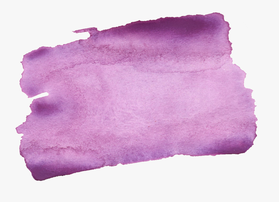 Water Color Clipart Watercolor Painting - Purple Watercolor Brush Stroke Png, Transparent Clipart