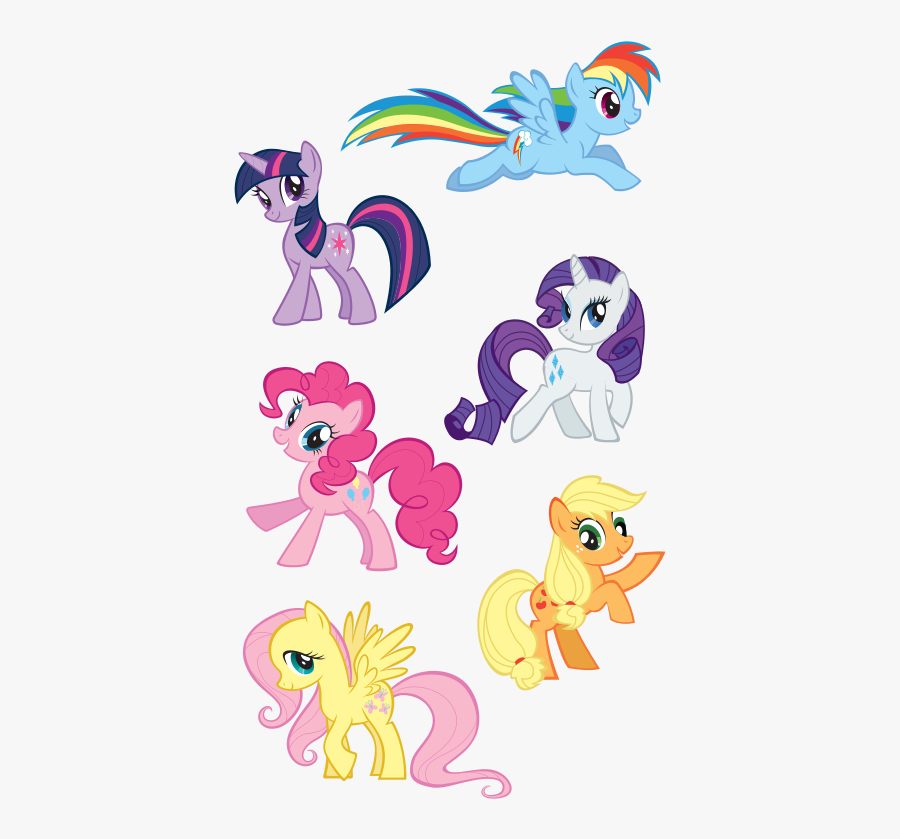 Pony Clipart Svg - My Little Pony Eevee Evolutions, Transparent Clipart