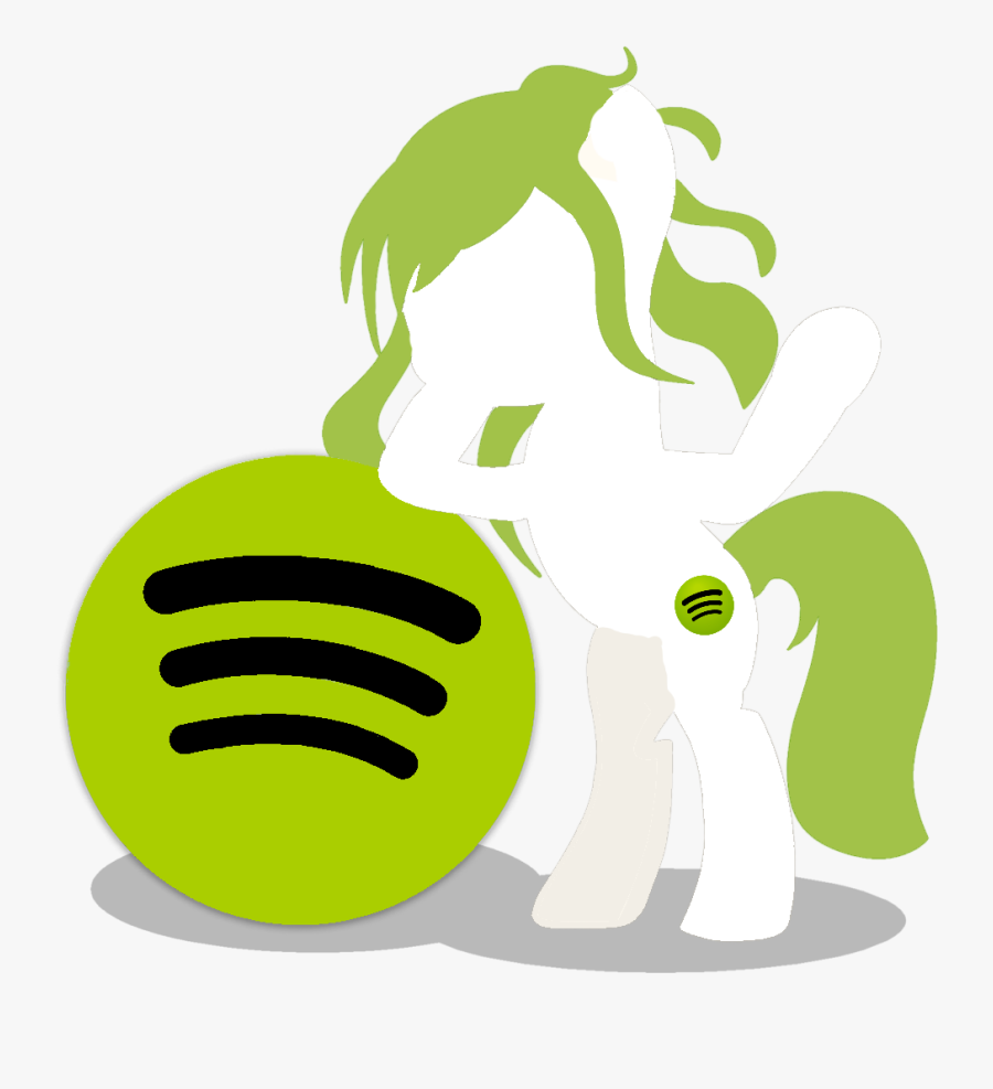 Spotify Pony Icon, Transparent Clipart