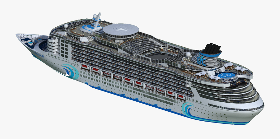 Ss Poseidon 2005 Ship, Transparent Clipart
