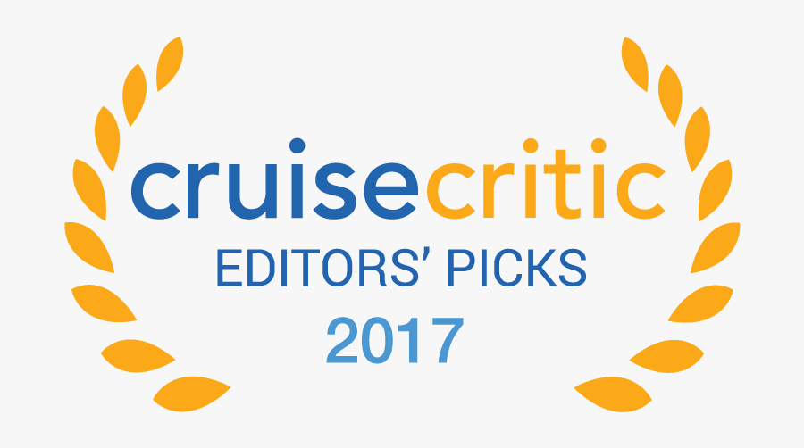Awarded Best Nightlife 2017 By Cruise Critic - Cruise Critic Editors Picks Award 2017, Transparent Clipart