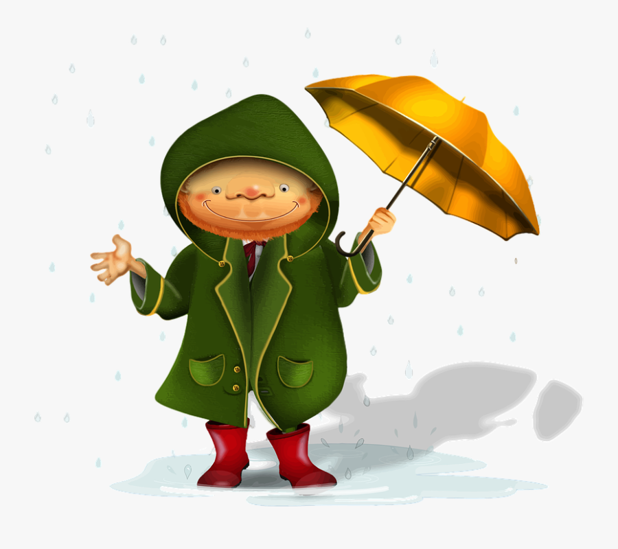 Download Biologically Inspired Artificial Intelligence - Man In Rain Png, Transparent Clipart
