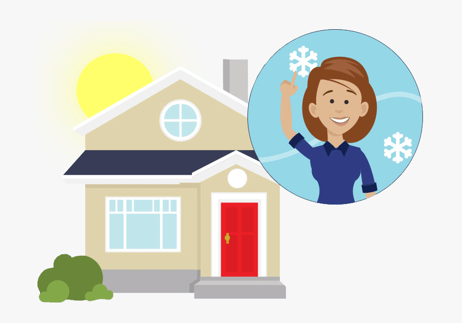 Transparent Background Energy Efficiency House, Transparent Clipart