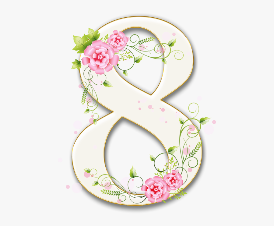 March Clipart Letter - 8 March Png, Transparent Clipart