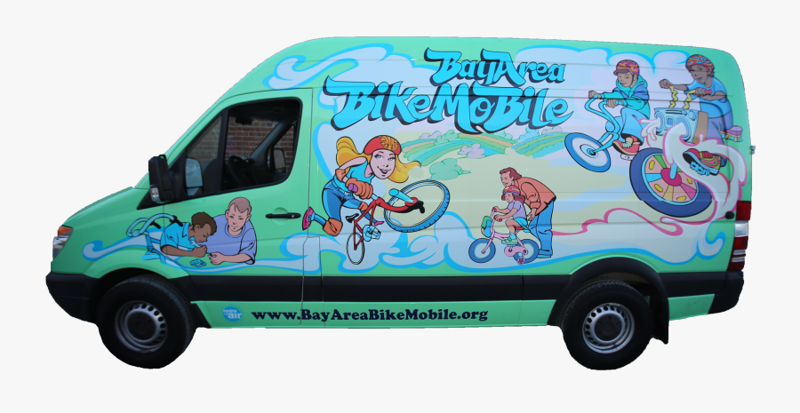 Bay Area Bike Mobile, Transparent Clipart