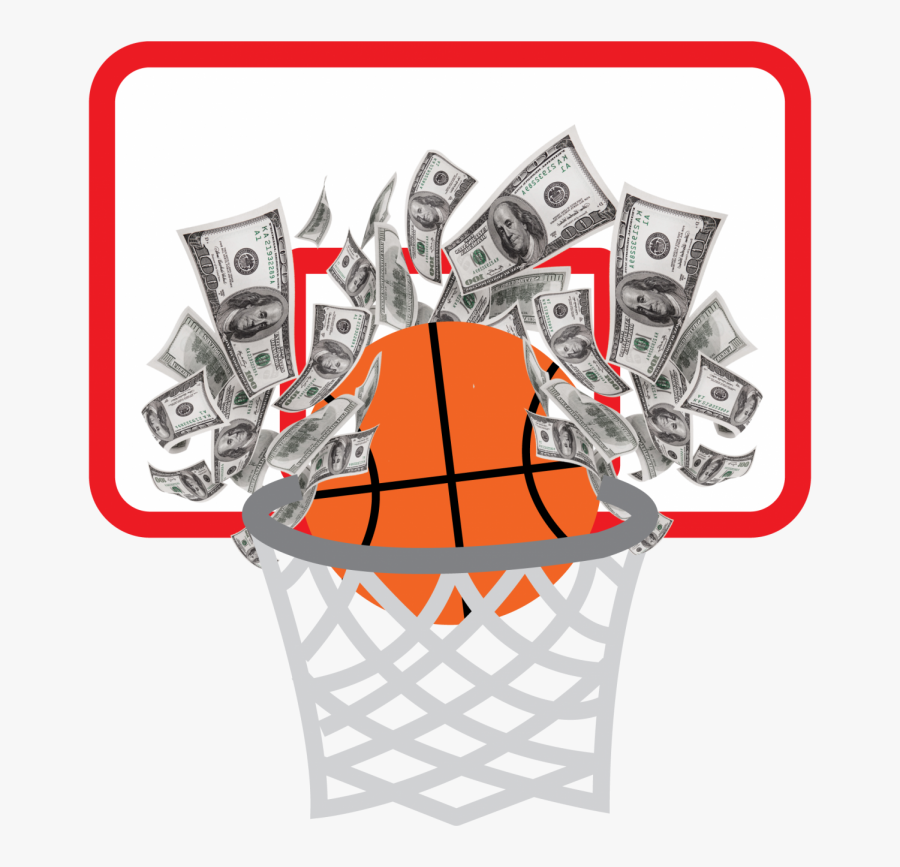 Ally Zacek%7cthe Depaulia - Transparent Basketball And Money, Transparent Clipart