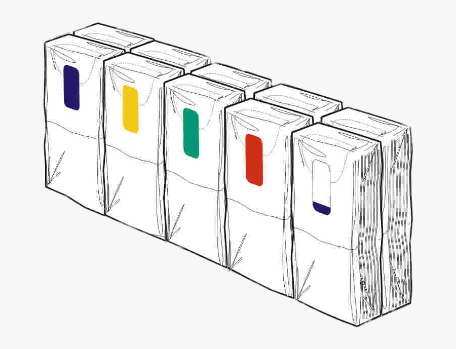Pocket Tissues Pack - Pocket Tissue Illustration, Transparent Clipart