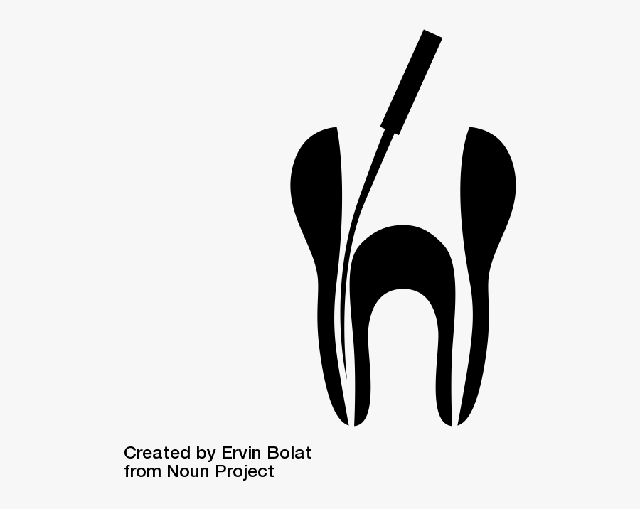 What Is A Root Canal - Root Canal Treatment Logo, Transparent Clipart