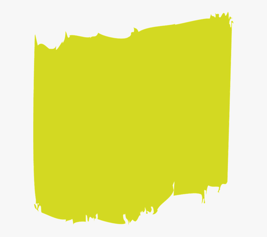 Green,yellow,clip Art,graphics,rectangle - Paint Text Box Png, Transparent Clipart