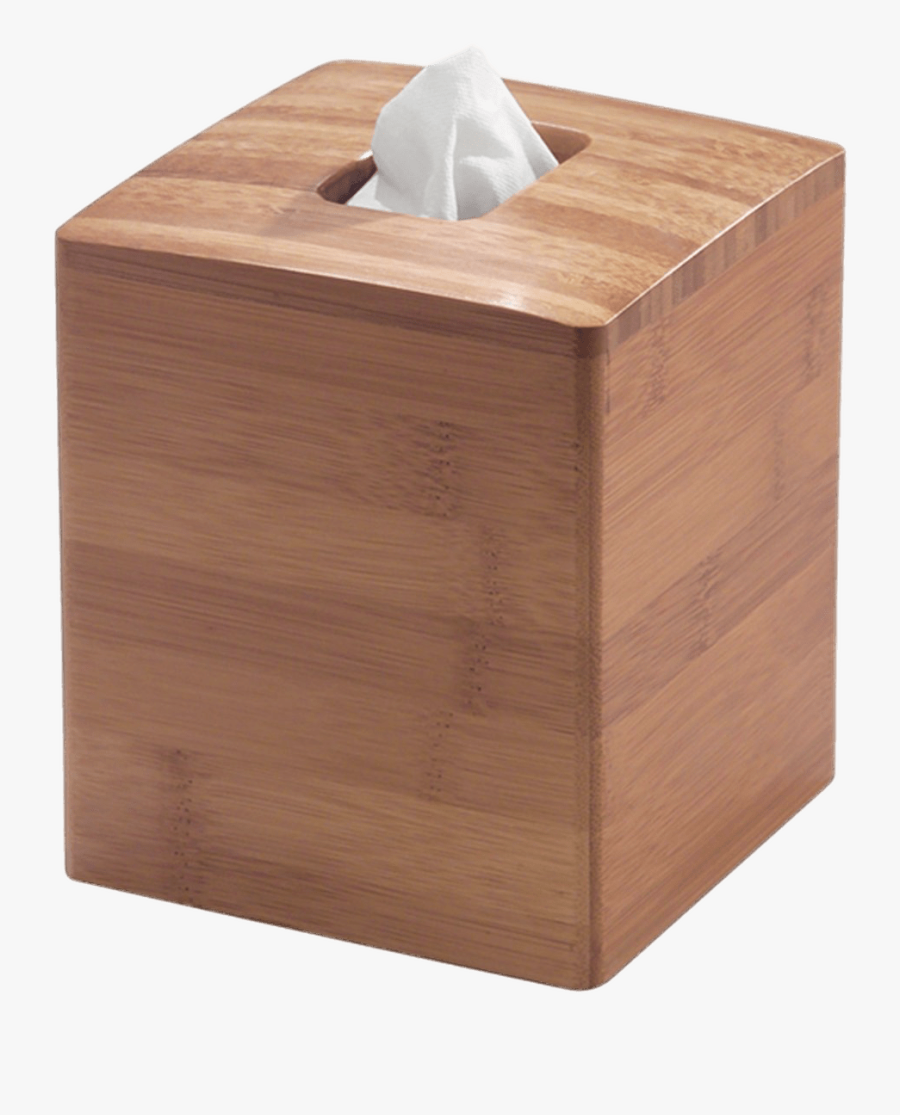Facial Tissues Cube Box Wood - Toilet Paper Tissue Box, Transparent Clipart