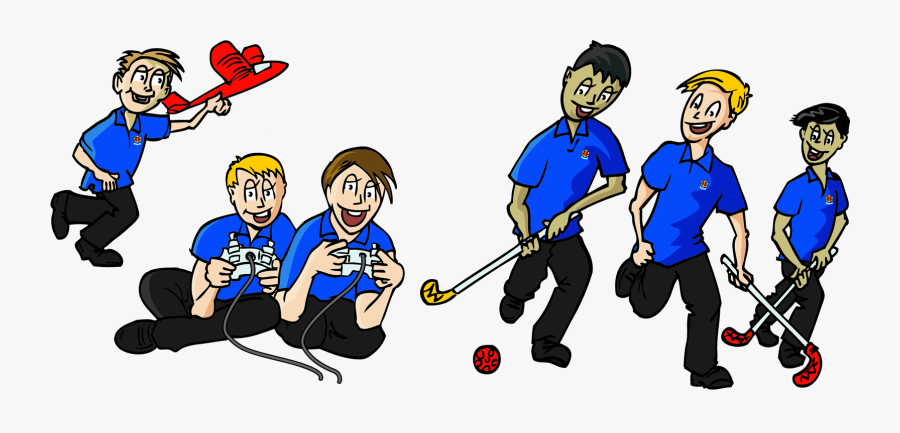 Boys Brigade Cartoons, Transparent Clipart