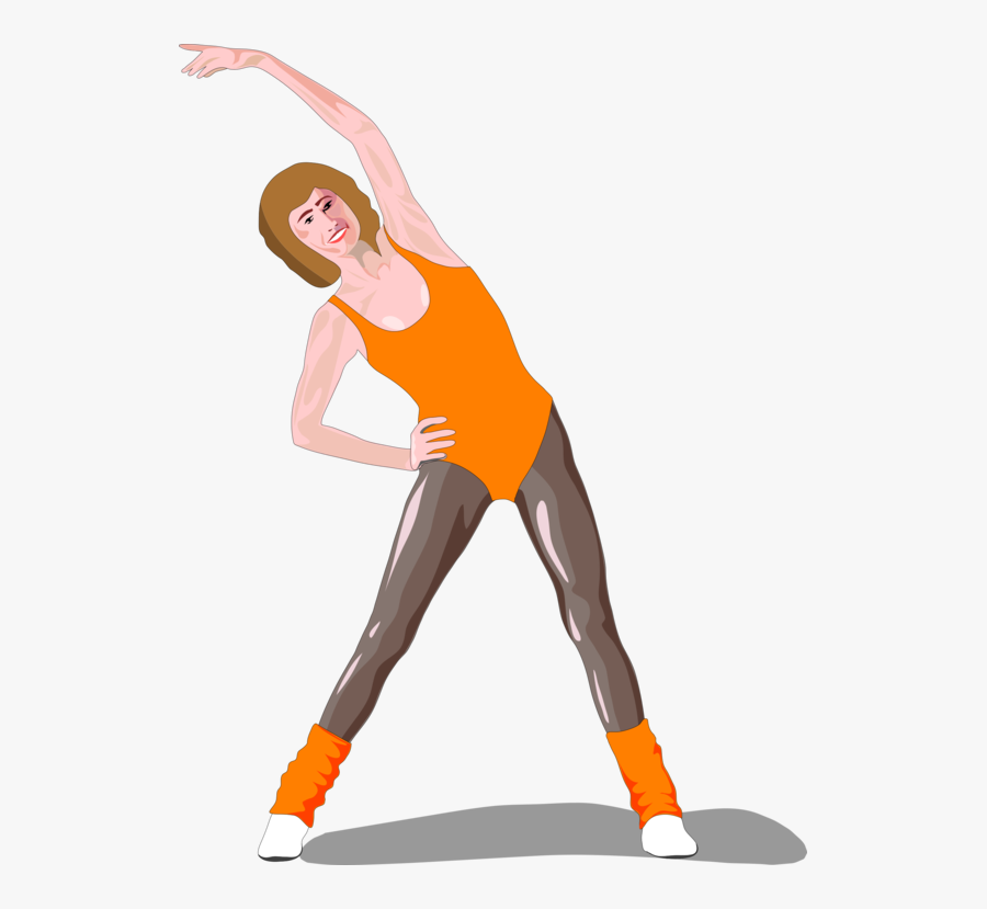 Standing,human Leg,stretching - Exercise Clip Art, Transparent Clipart