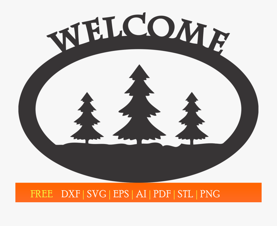 Free Svg Welcome Sign Free Transparent Clipart Clipartkey