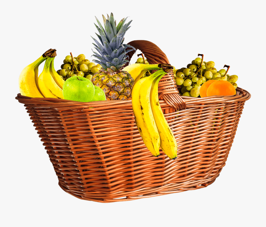 Clip Art Free Download Huge Freebie - Basket Of Fruits Png, Transparent Clipart