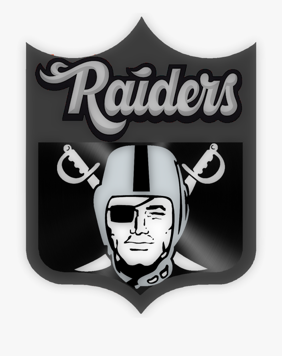 Transparent Pinterest Logo Png Black - Oakland Raiders Logo, Transparent Clipart