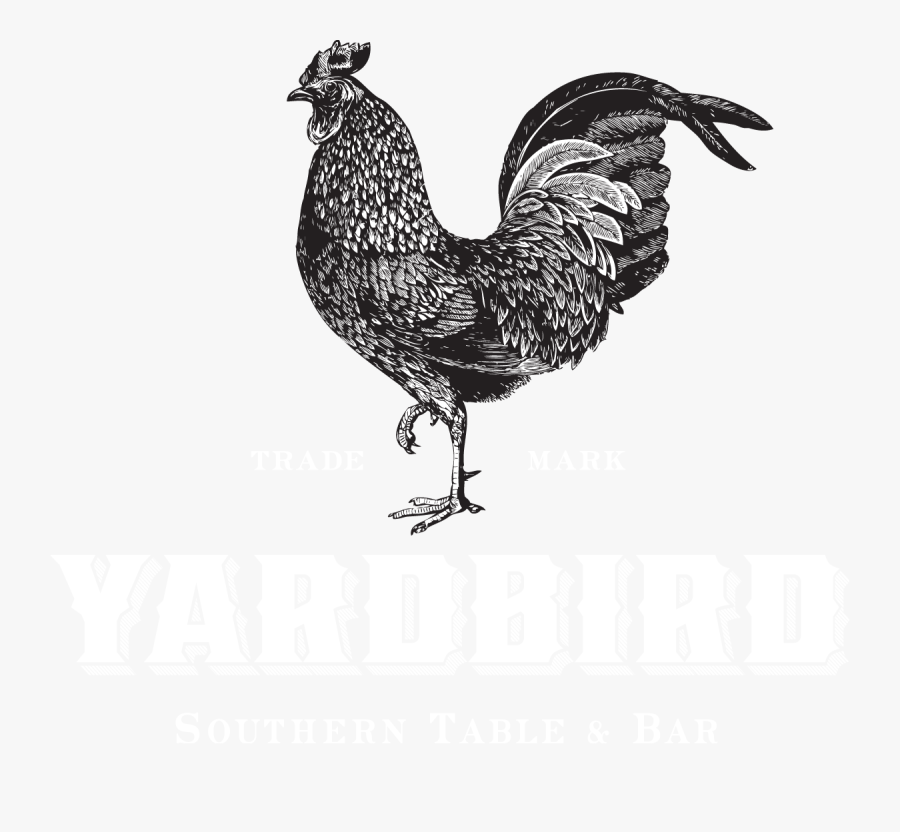 Clip Art Drunken Rooster - Yardbird Southern Table & Bar Logo, Transparent Clipart