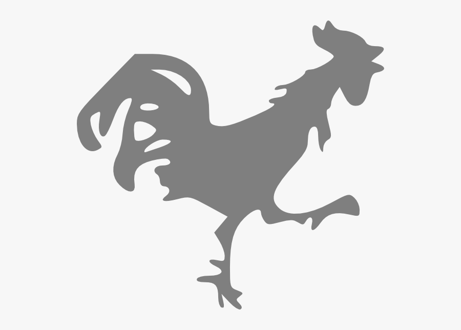 Grey Rooster Svg Clip Arts - St Patrick's Day Celebration Invitation, Transparent Clipart
