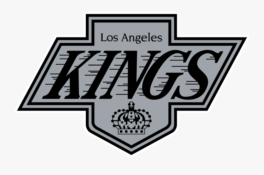 Font,logo,graphics,clip Art,emblem - Los Angeles Kings Old Logo, Transparent Clipart