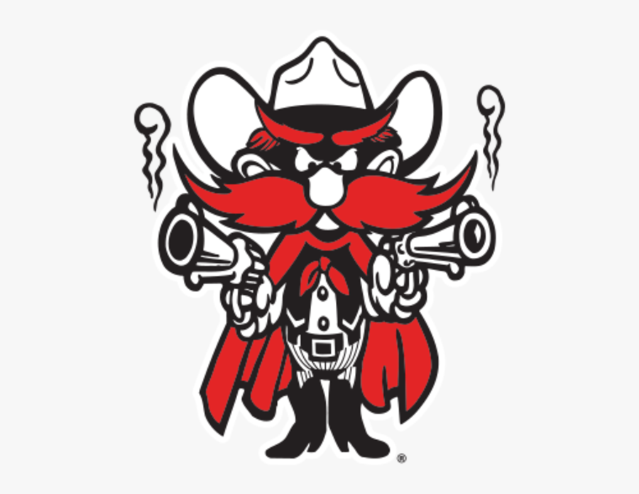 Nbc Overtime Raiders - Raider Red Texas Tech Mascot, Transparent Clipart