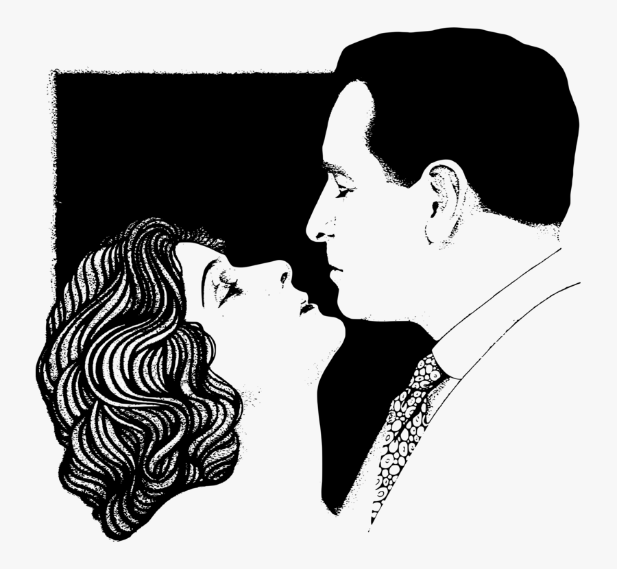 Black And White Silent Film Romance Film Film Poster - Film, Transparent Clipart