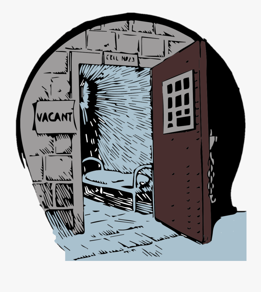 Jail Clipart Booth - Open Jail Cell Clipart, Transparent Clipart