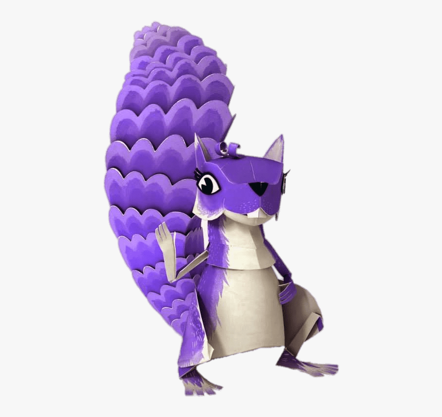 Zack & Quack Character Skip The Squirrel - Zack And Quack Hop And Skip, Transparent Clipart