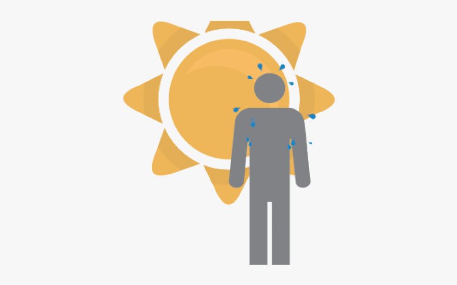 Sun Sweating Png, Transparent Clipart