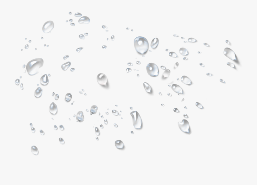 Water Drops Clipart Moisture - Water Drops Png, Transparent Clipart