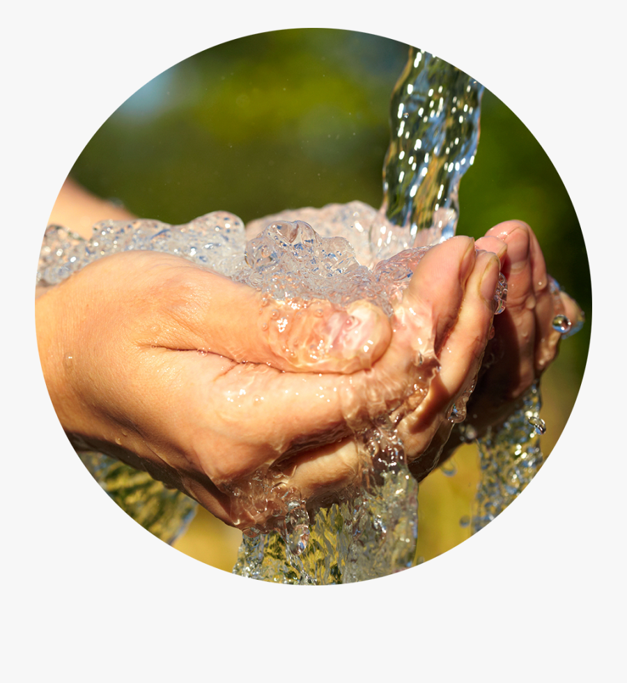 Ways To Save Water - Save Water Hand Png Logo, Transparent Clipart